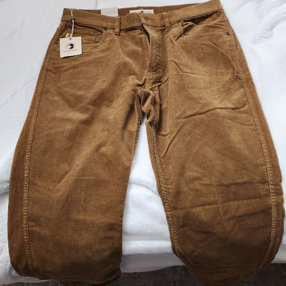 Duck Head Men's Tan Corduroy Pants